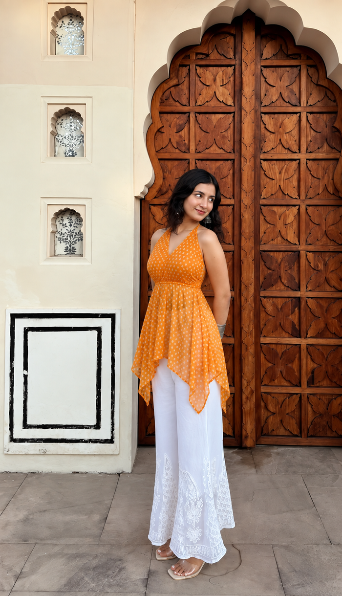 SIENNA | Amber Print High-Low Short Kurti