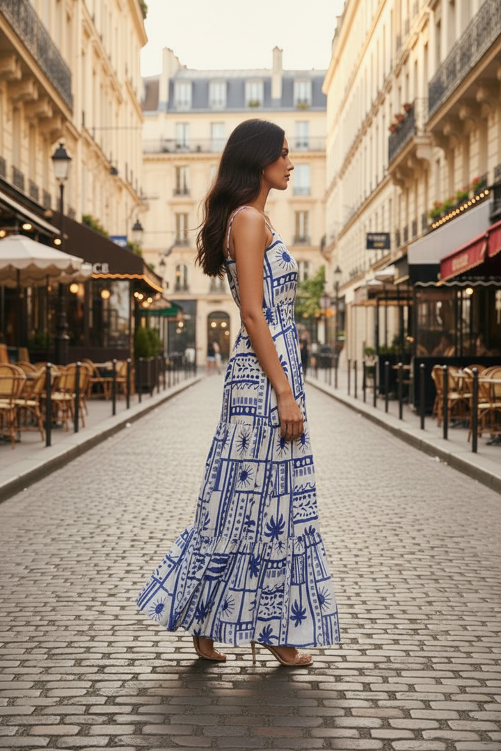The Santorini Maxi Dress