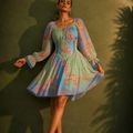 Celestial Lumière Mini Dress