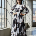 Chain Charm Maxi Dress