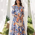 Palm Drift Maxi Dress