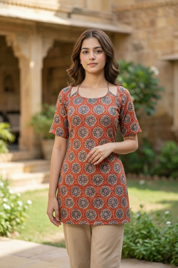 RAAG | Printed Short Kurti