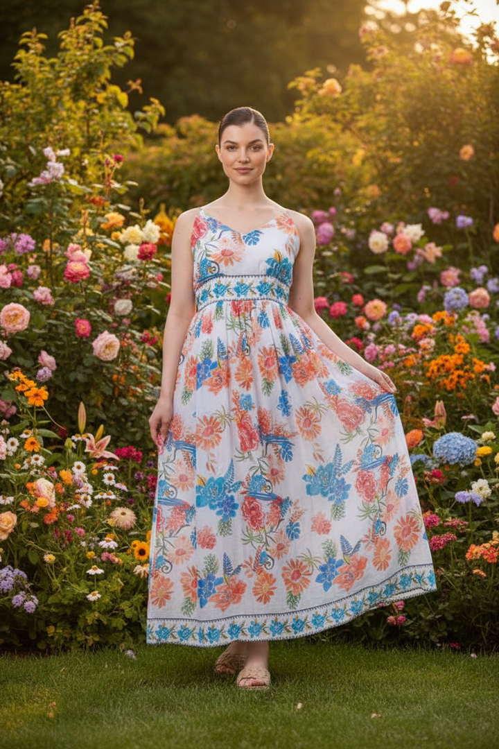 Bluebird Blaze Maxi Dress