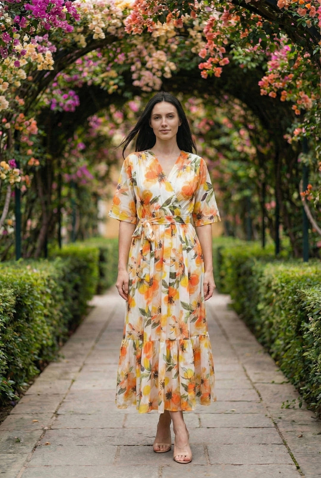 Margot Citrus Maxi Dress