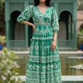Verdant Vista Maxi Dress
