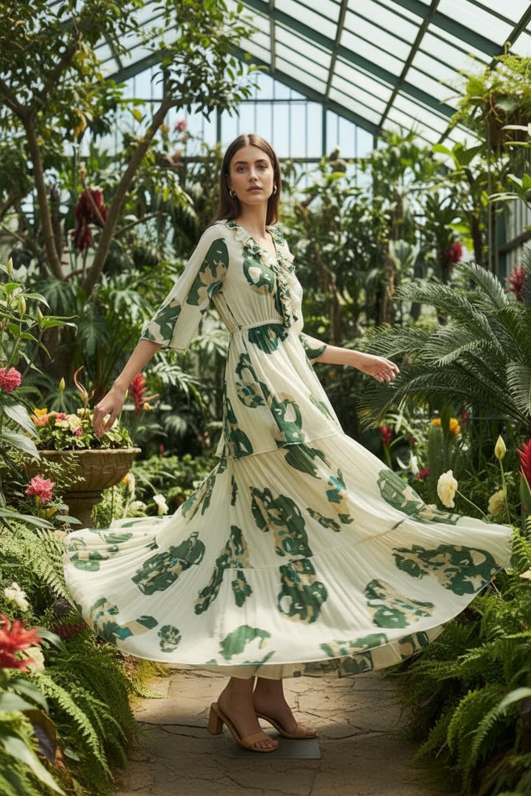 The Meadow Ruffle Dress