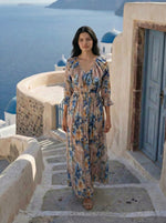 Celestine Azure Maxi Dress