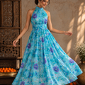 Lagoon Pansy Maxi Dress