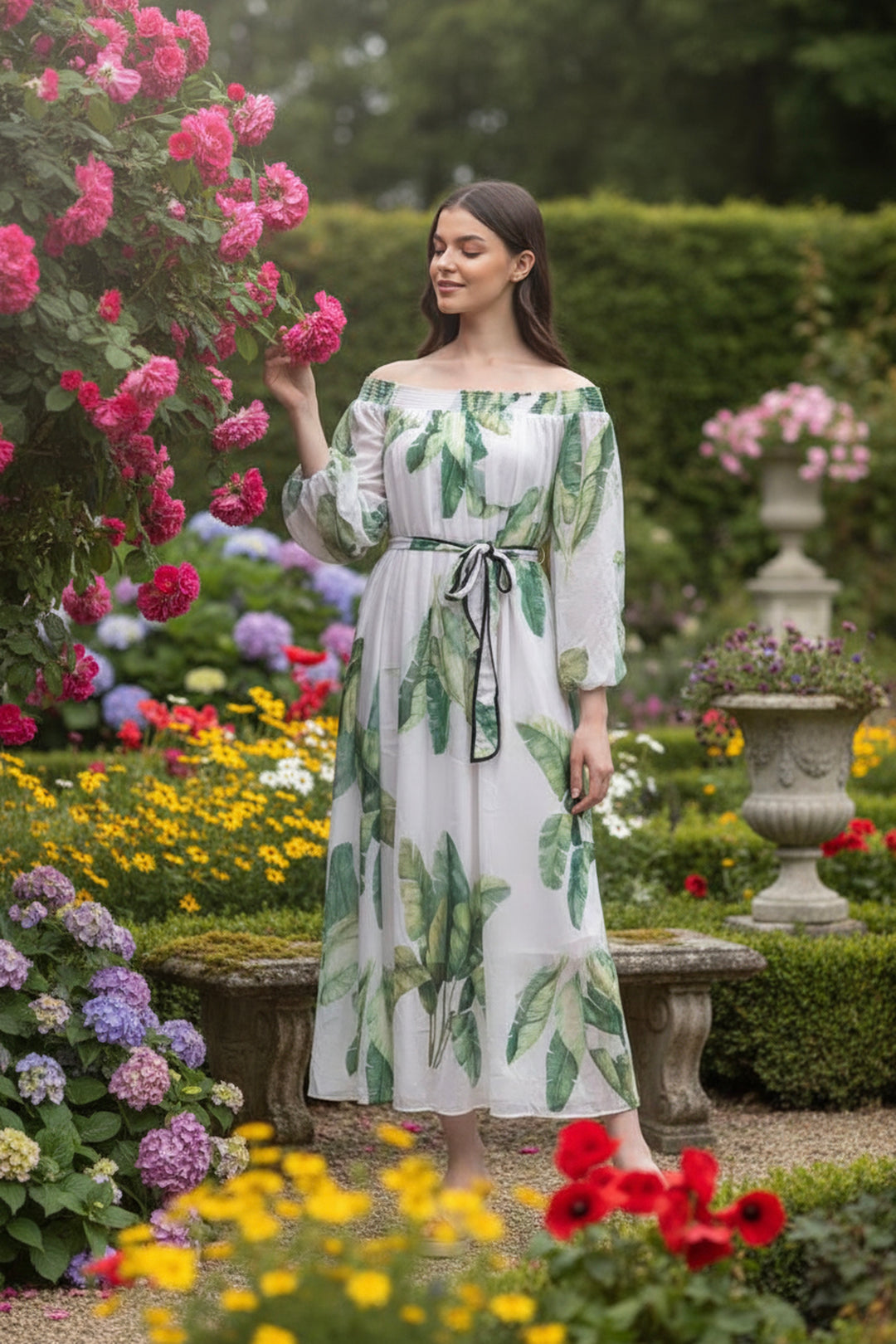 Tropical Tropes Maxi Dress