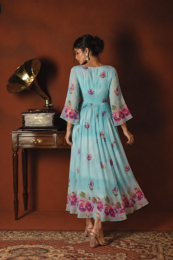 Celeste Flutter Maxi Dress
