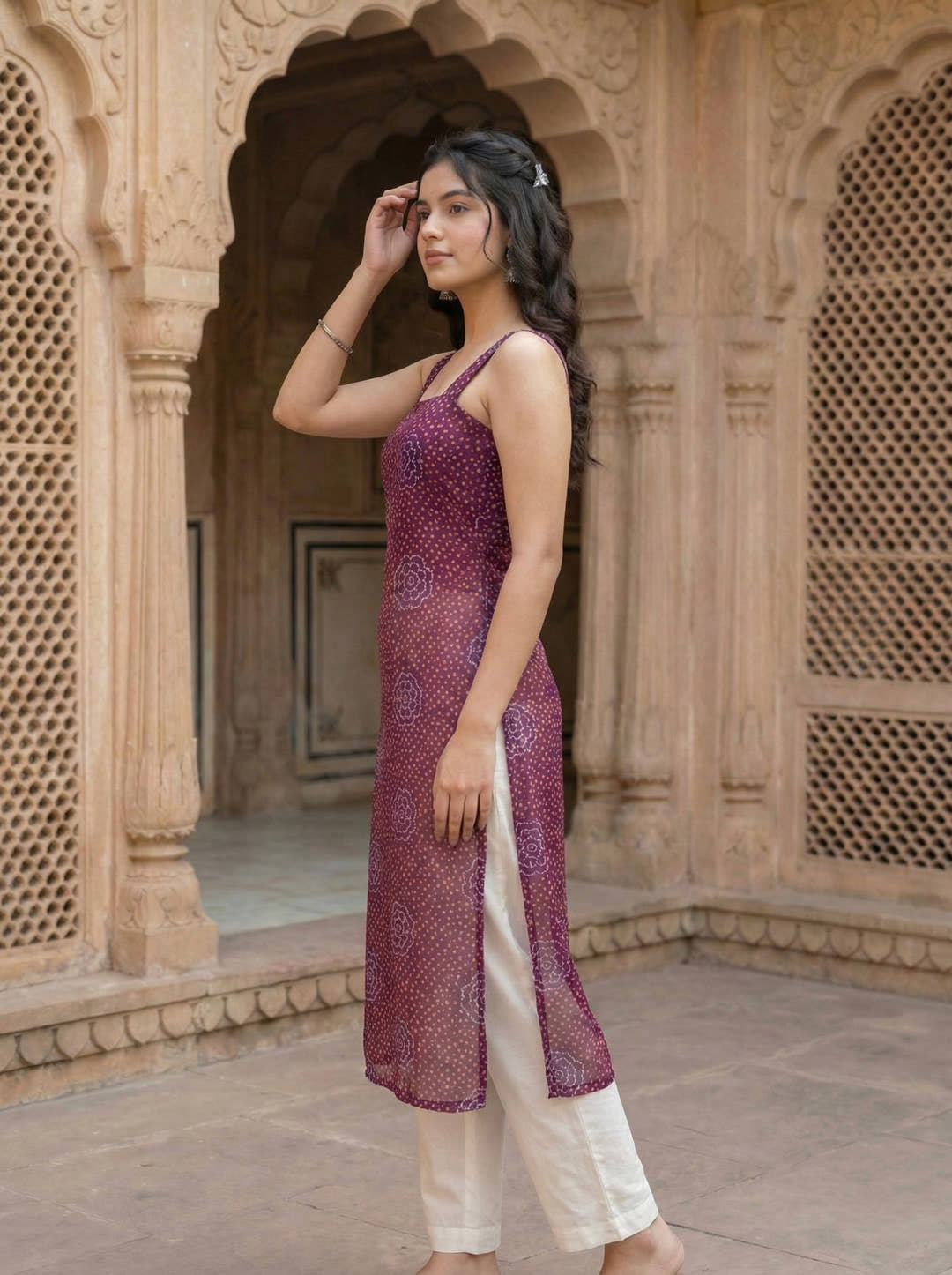 NOOR | Sheer Long Kurti