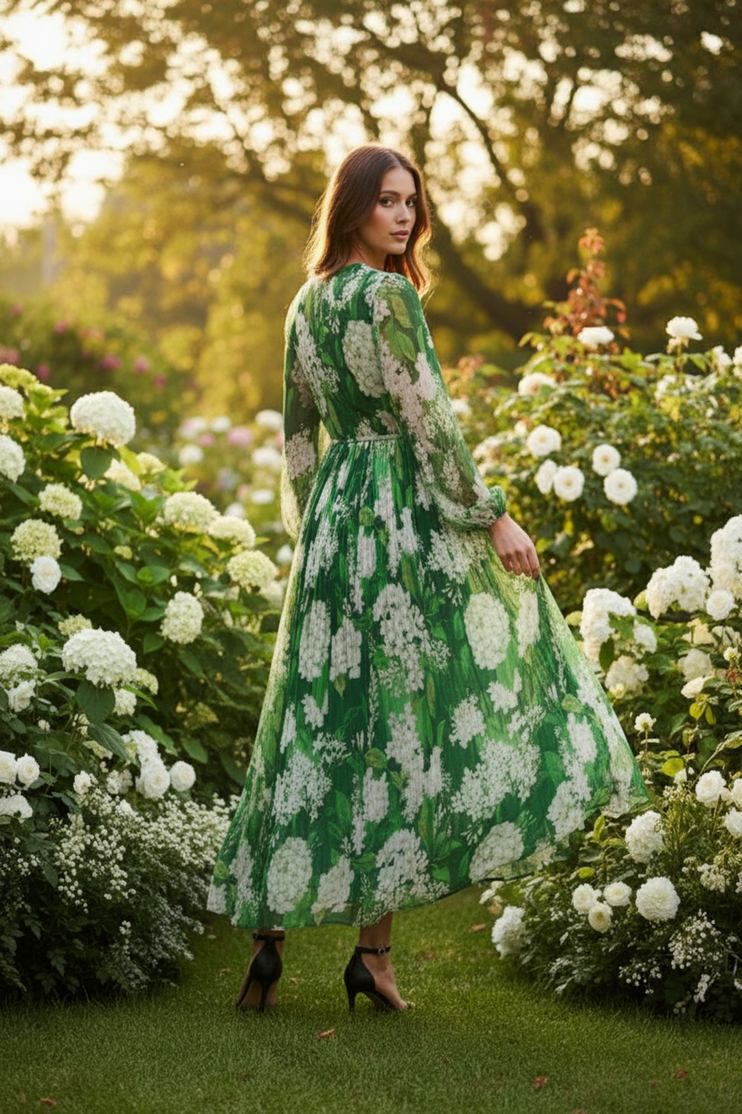Green Meadow Maxi Dress