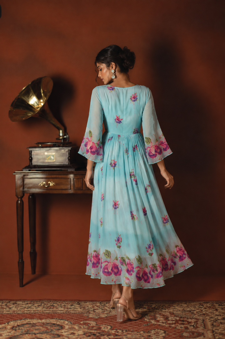 Celeste Flutter Maxi Dress