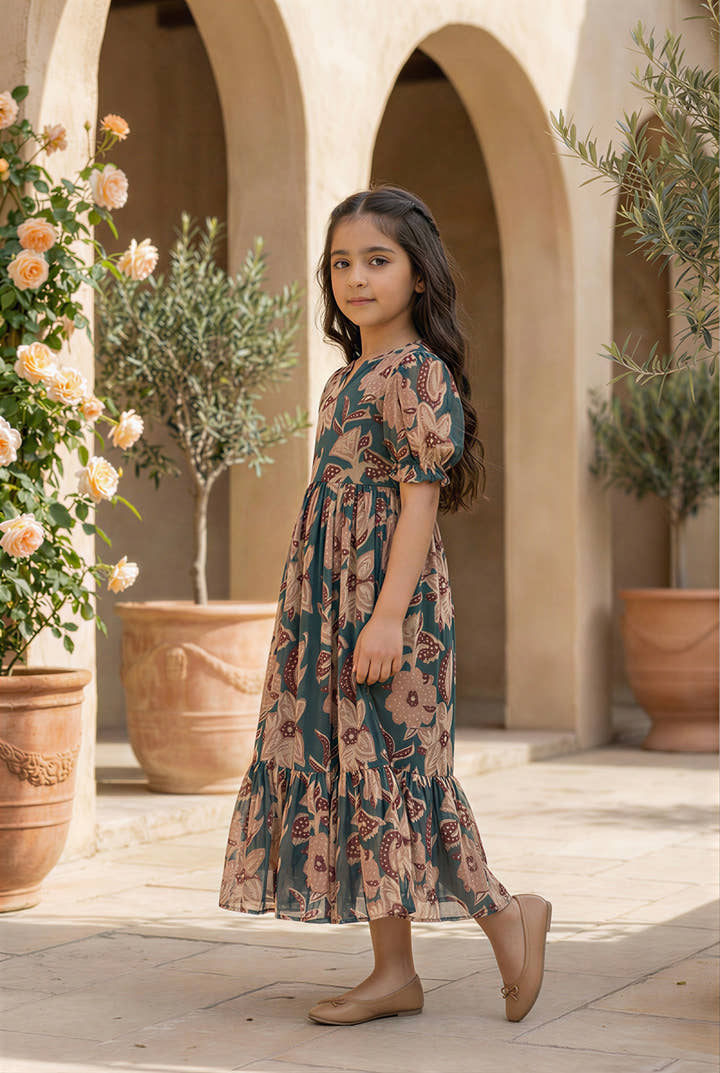 Rustic Charm Baby Girl Maxi