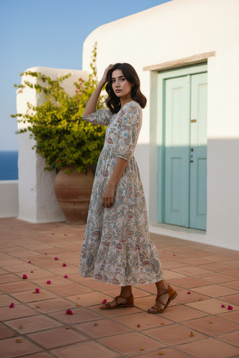 Muted Muse Maxi Dress