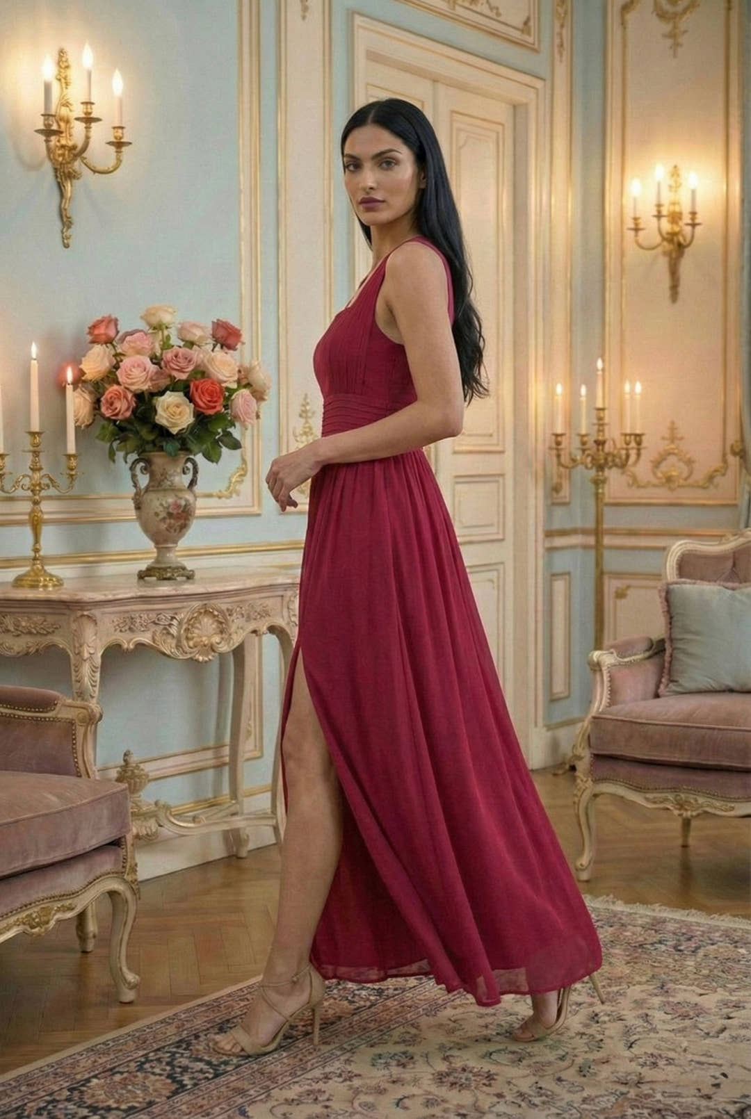 Rosé Whisper Maxi