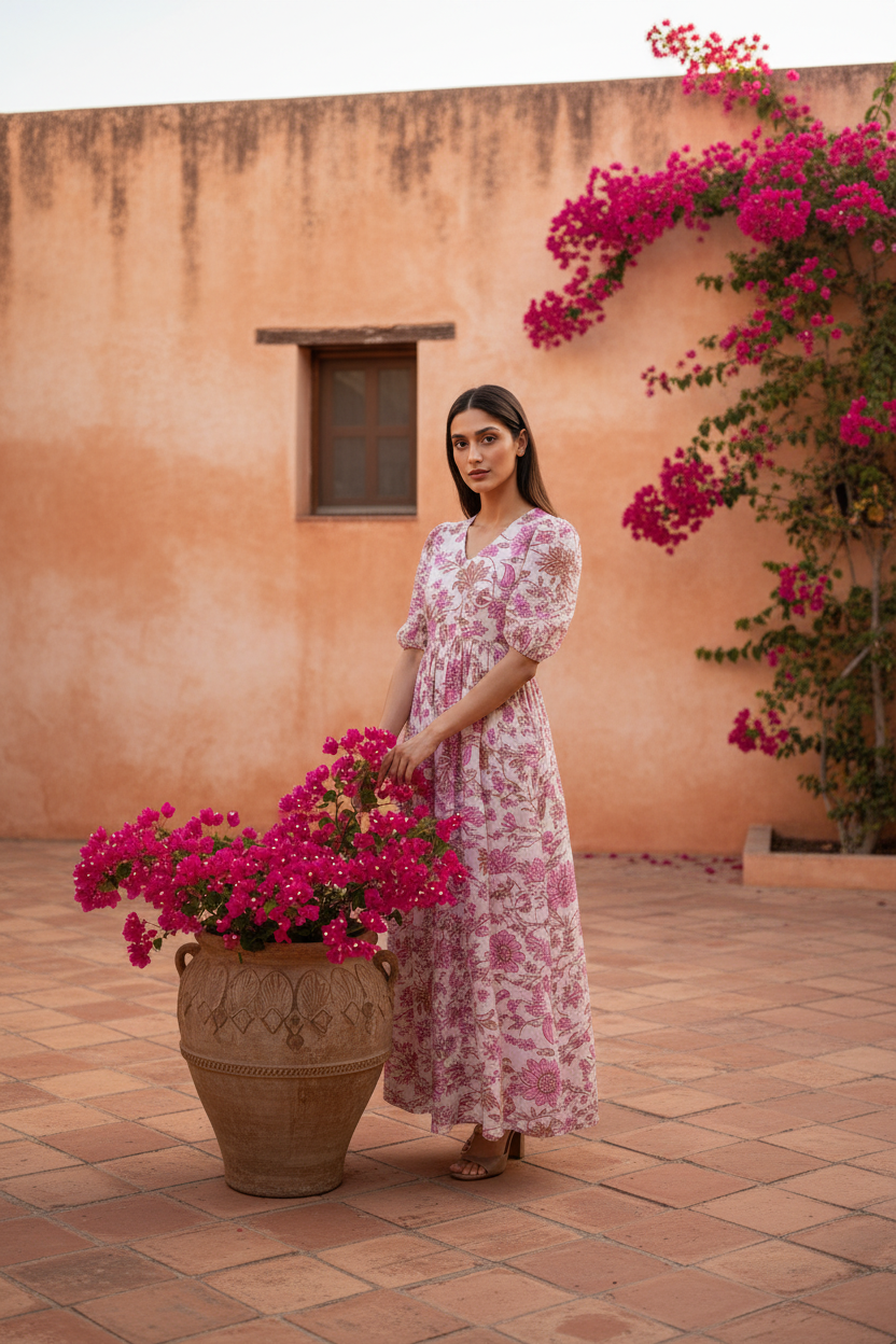 Berry Merry Maxi Dress