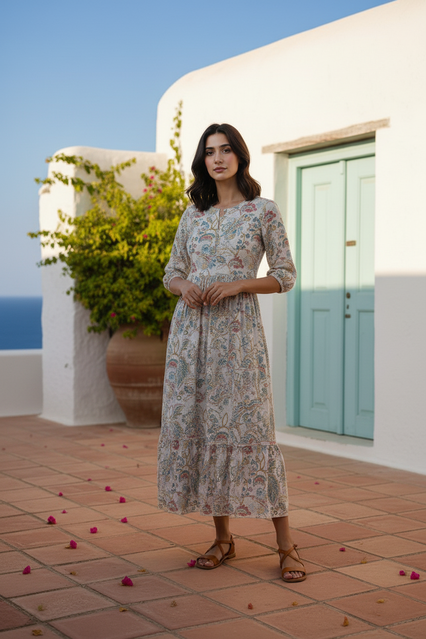 Muted Muse Maxi Dress