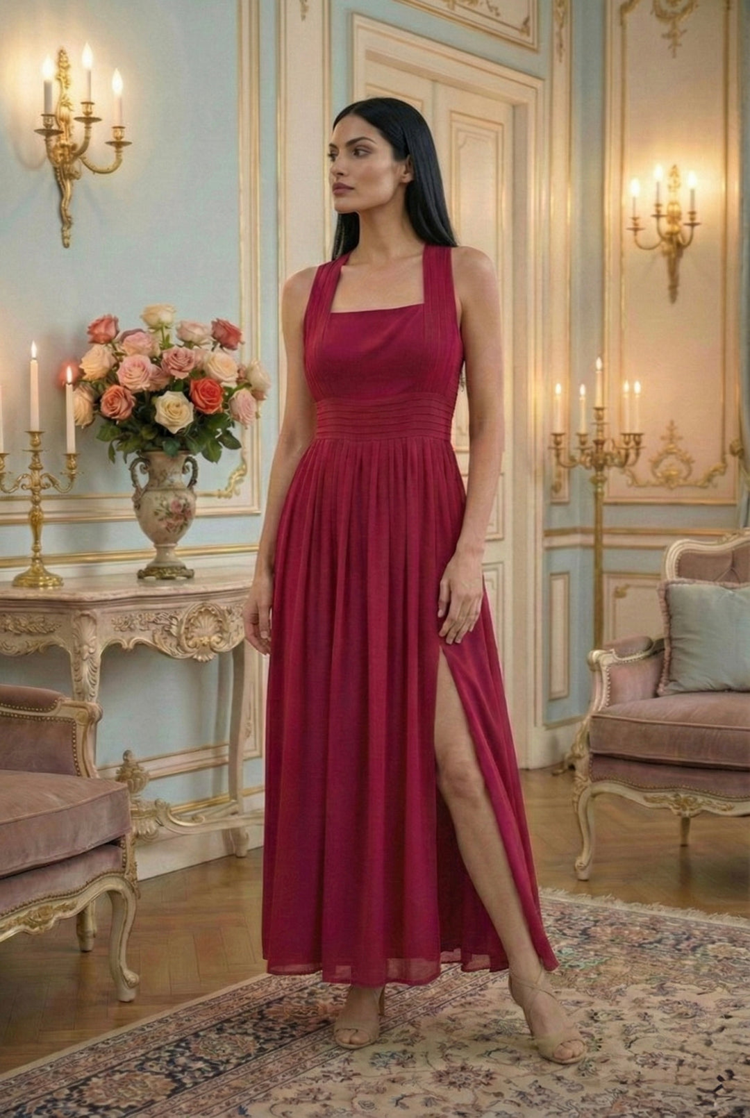 Rosé Whisper Maxi