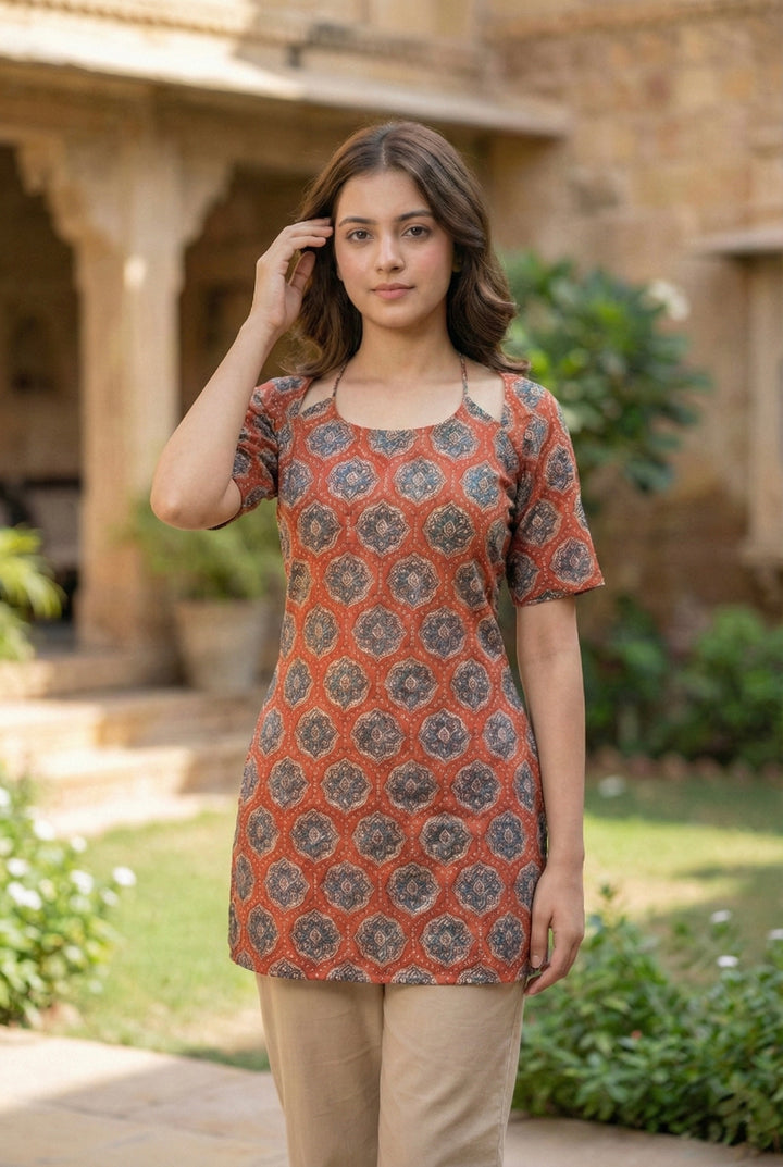 RAAG | Printed Short Kurti