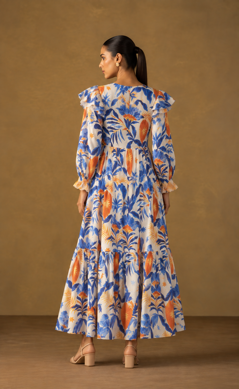Palm Drift Maxi Dress
