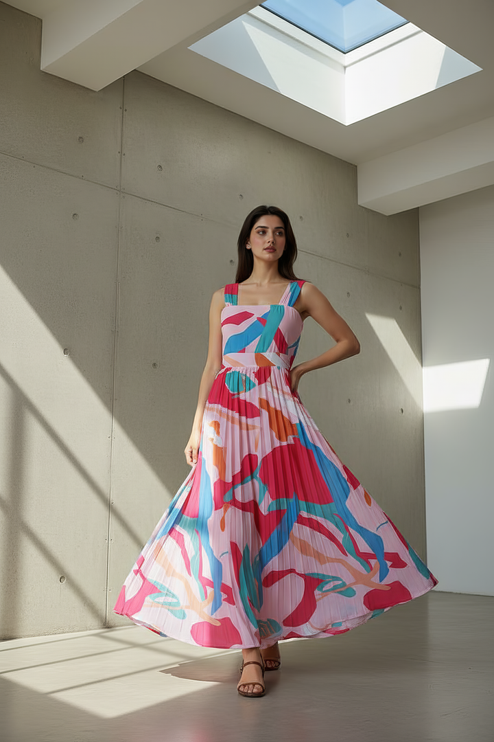 Splashy Flash Maxi Dress