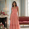 Vintage Whisper Polka Maxi