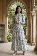 Delphine Sky Maxi Dress