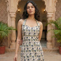 Indigo | Floral Block Print Kurti
