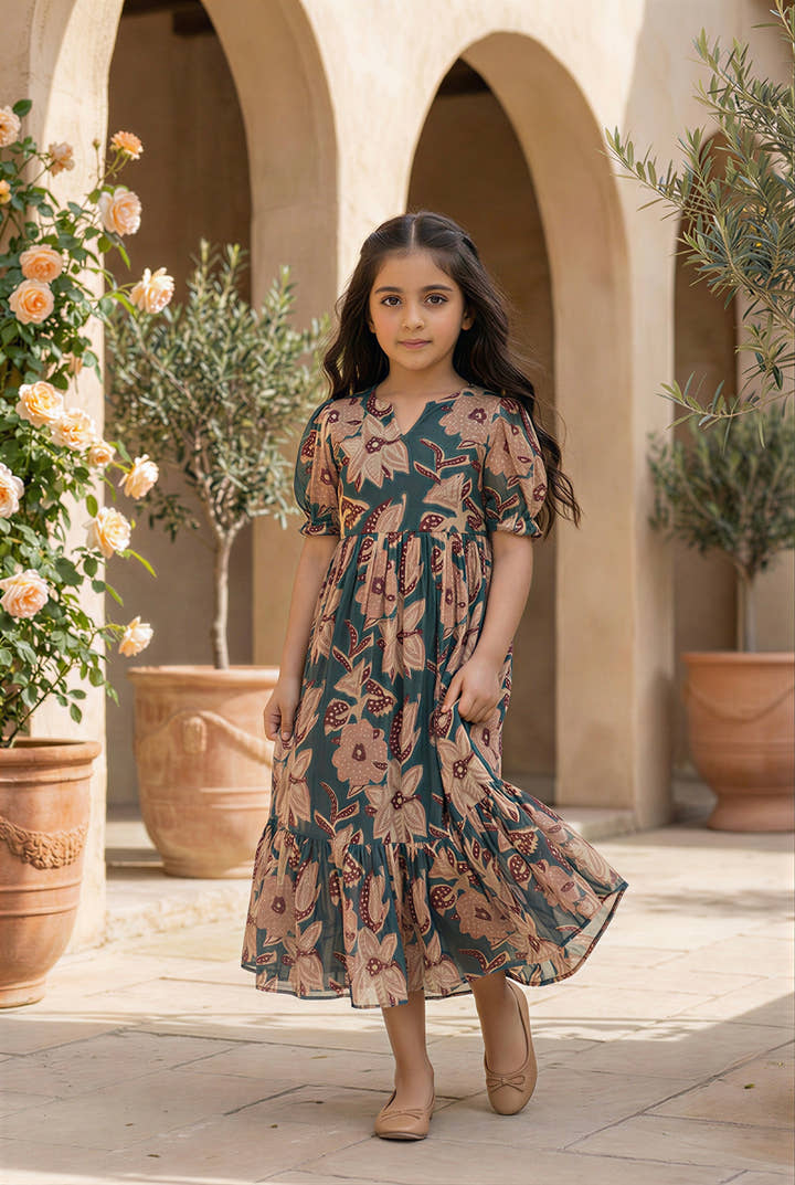 Rustic Charm Baby Girl Maxi