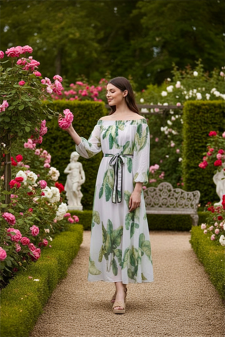 Tropical Tropes Maxi Dress