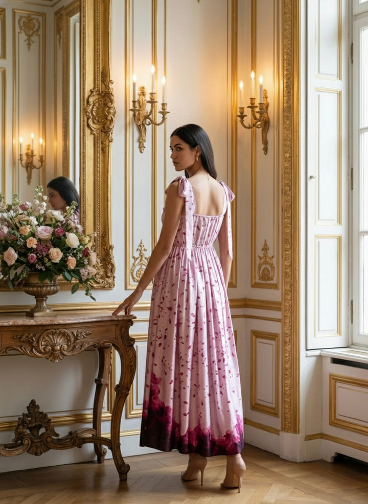 Petal Grace Maxi Dress