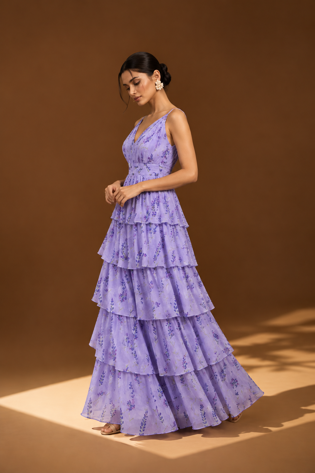Iris Tier Maxi Dress