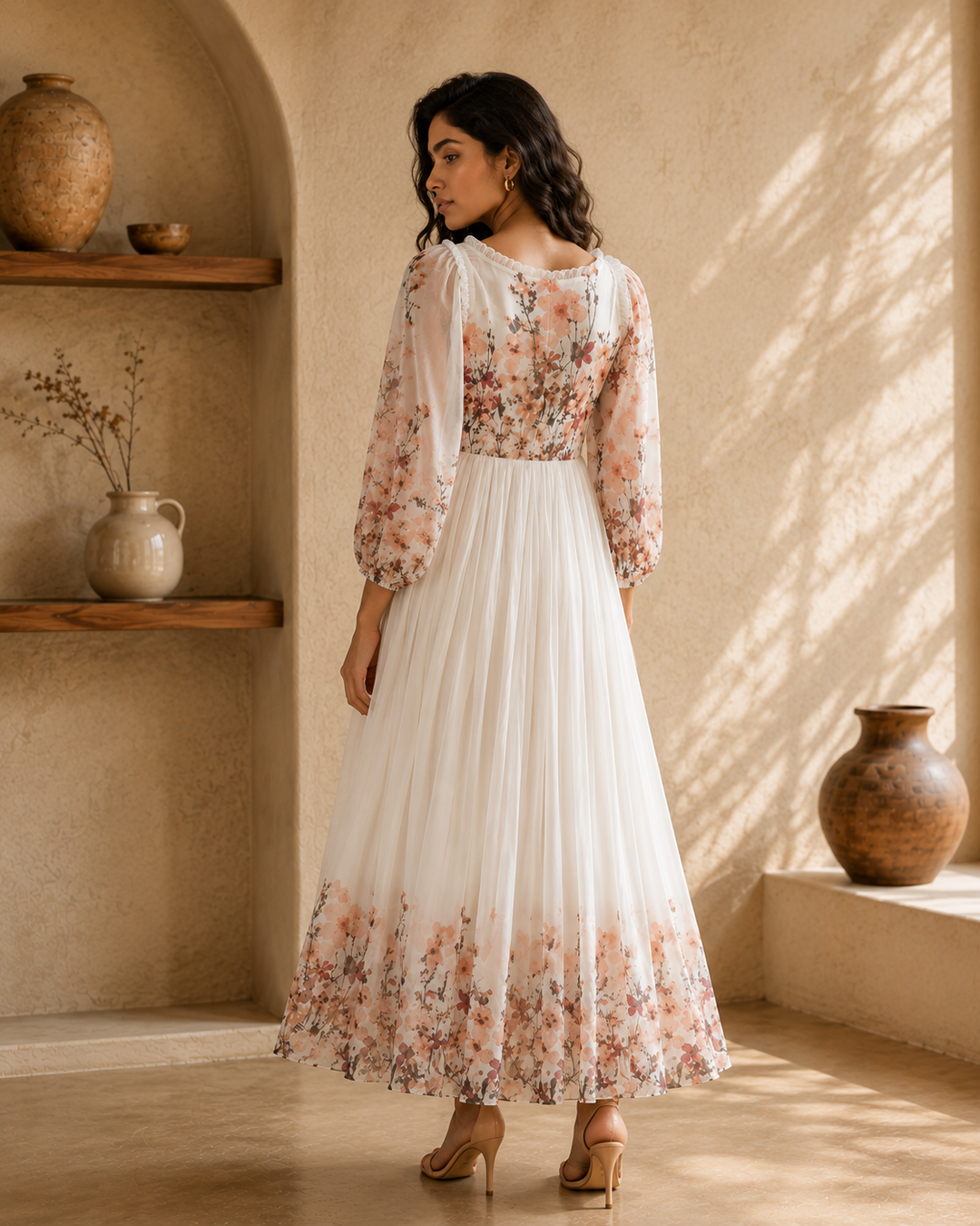White Waltz Maxi Dress