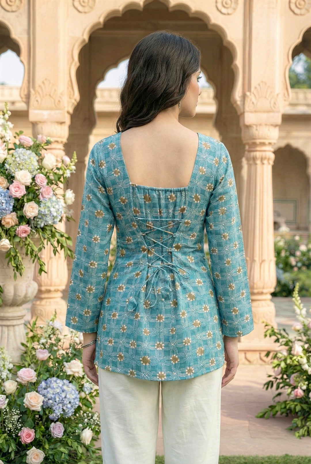 VAYU | Printed Short Kurti