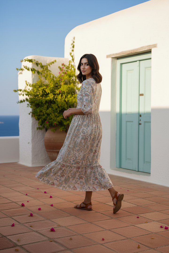 Muted Muse Maxi Dress