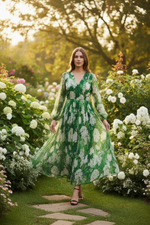 Green Meadow Maxi Dress