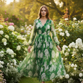 Green Meadow Maxi Dress