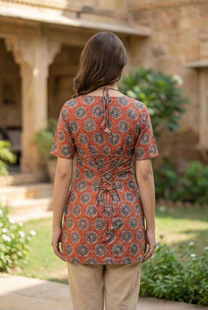 RAAG | Printed Short Kurti