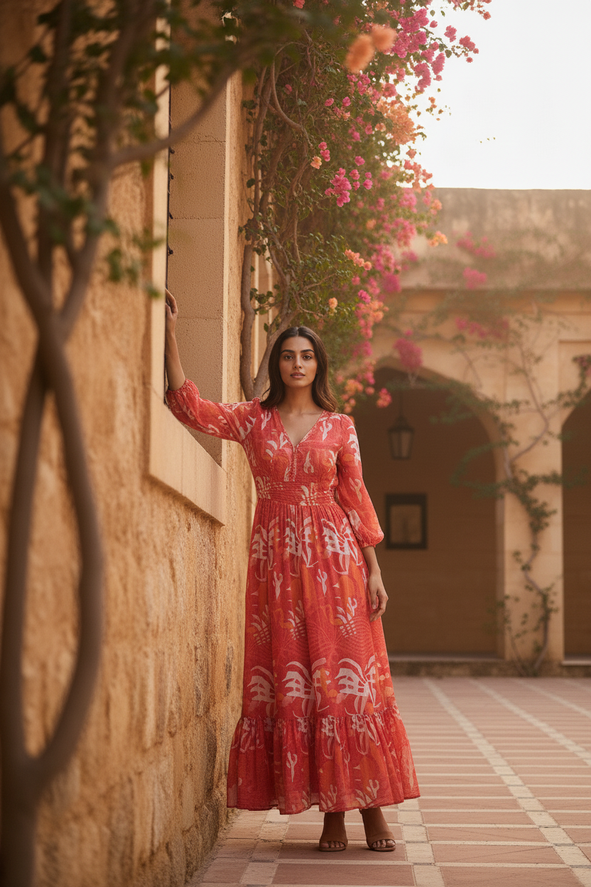 Spice Slice Maxi Dress