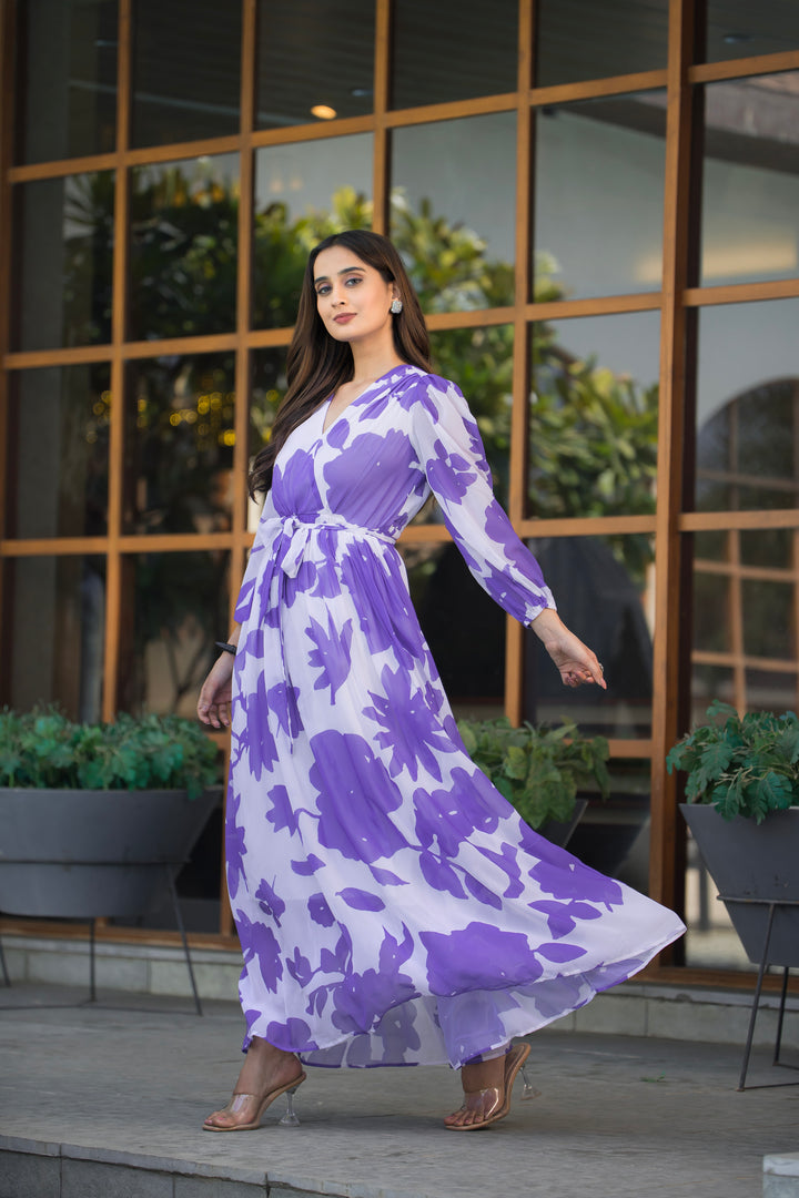 The Lilac Dream Maxi Dress