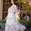 Lavender Lilt Floral Dress