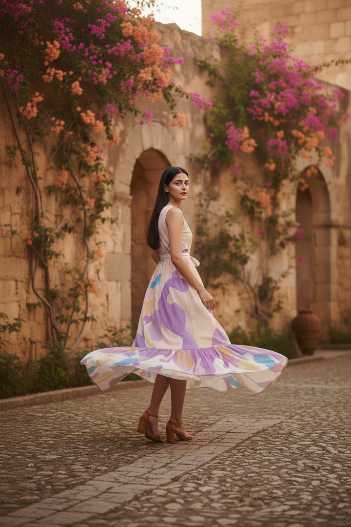 Pastel Paradise Maxi Dress
