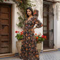 Deep Dream Flow Maxi Dress