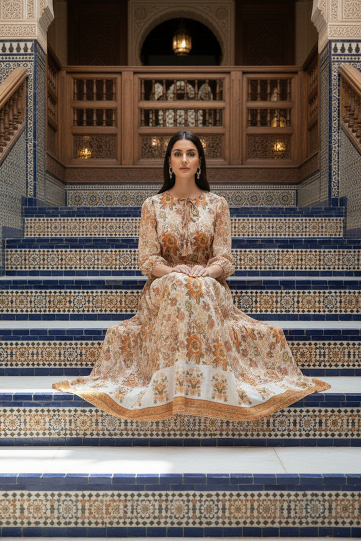 Harvest Hues Maxi Dress