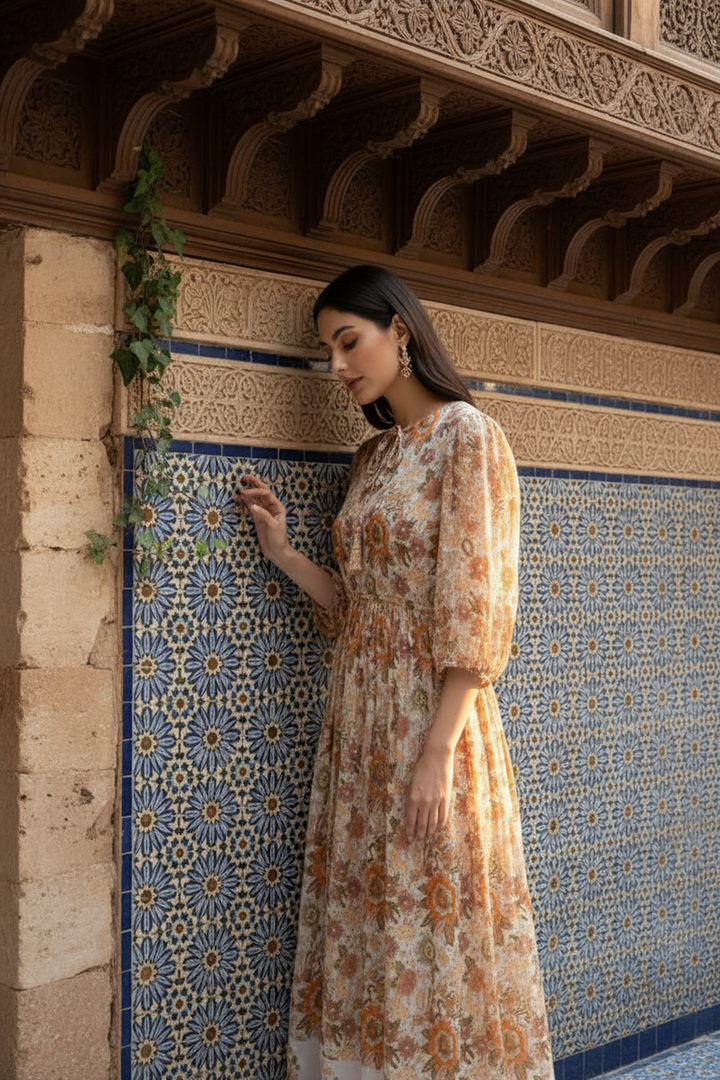 Harvest Hues Maxi Dress