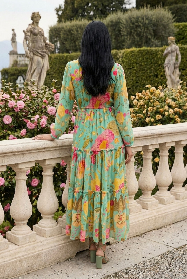 Teal Appeal Maxi Dress