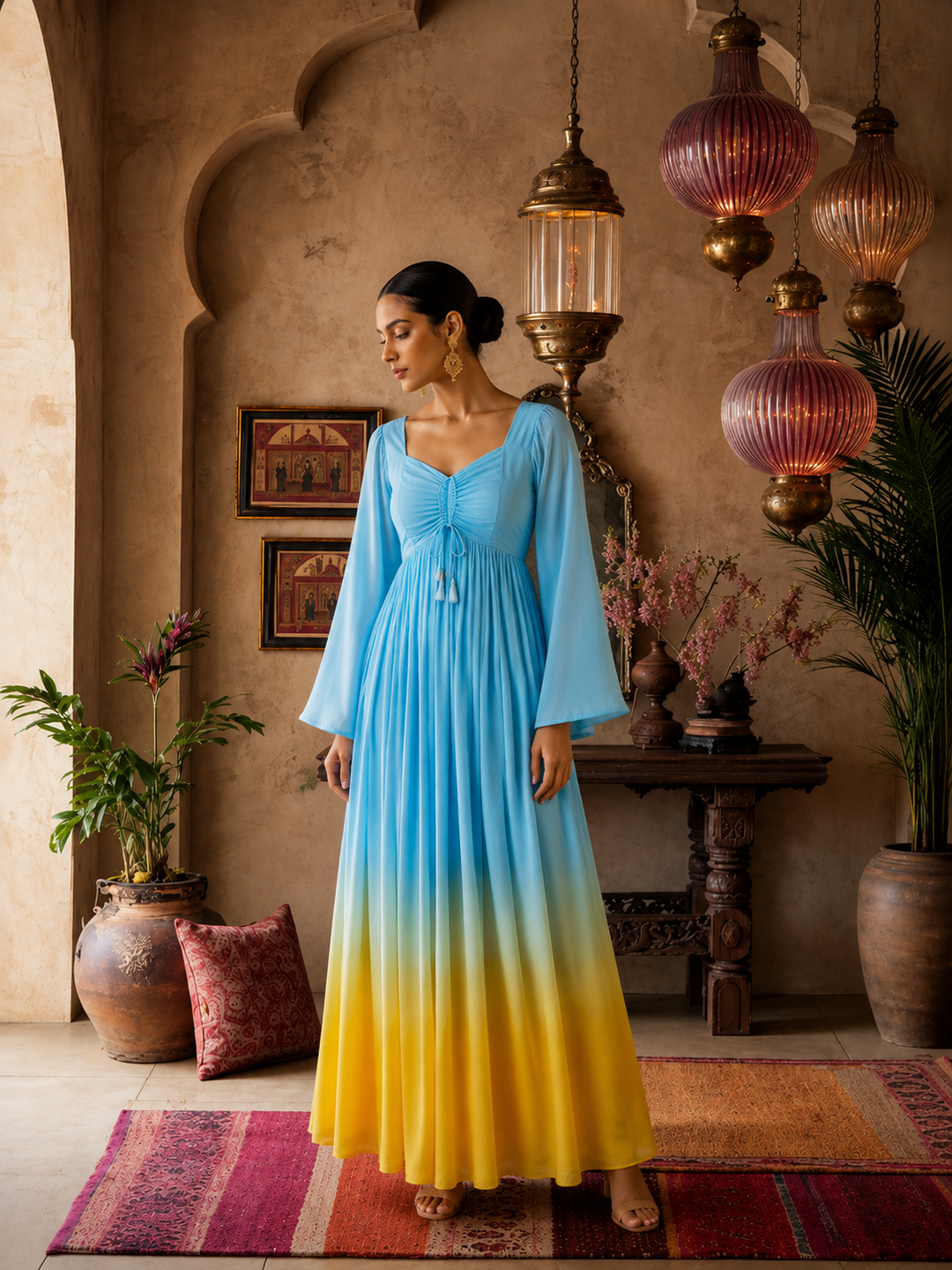 Ombre Reverie Maxi Dress
