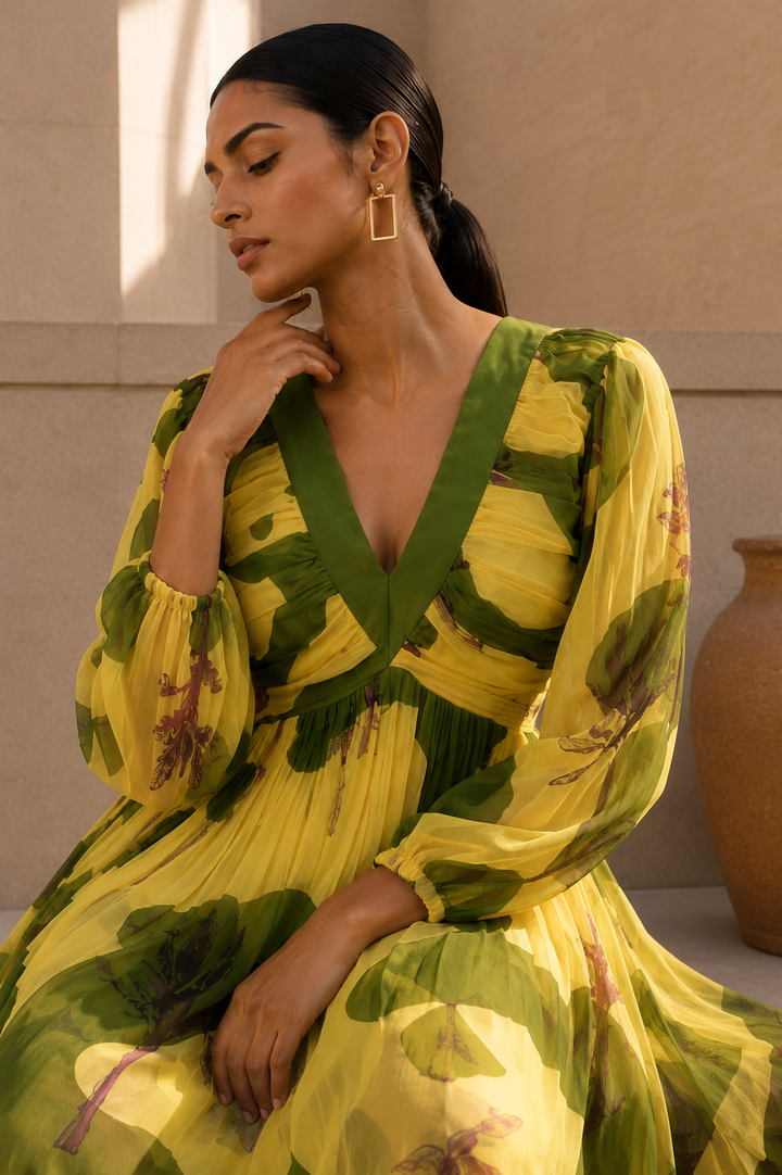 Citrus Fable Mini Dress