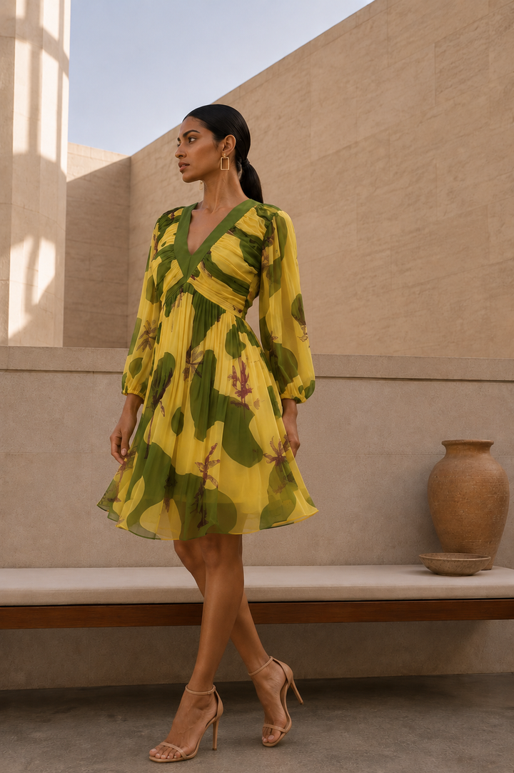 Citrus Fable Mini Dress